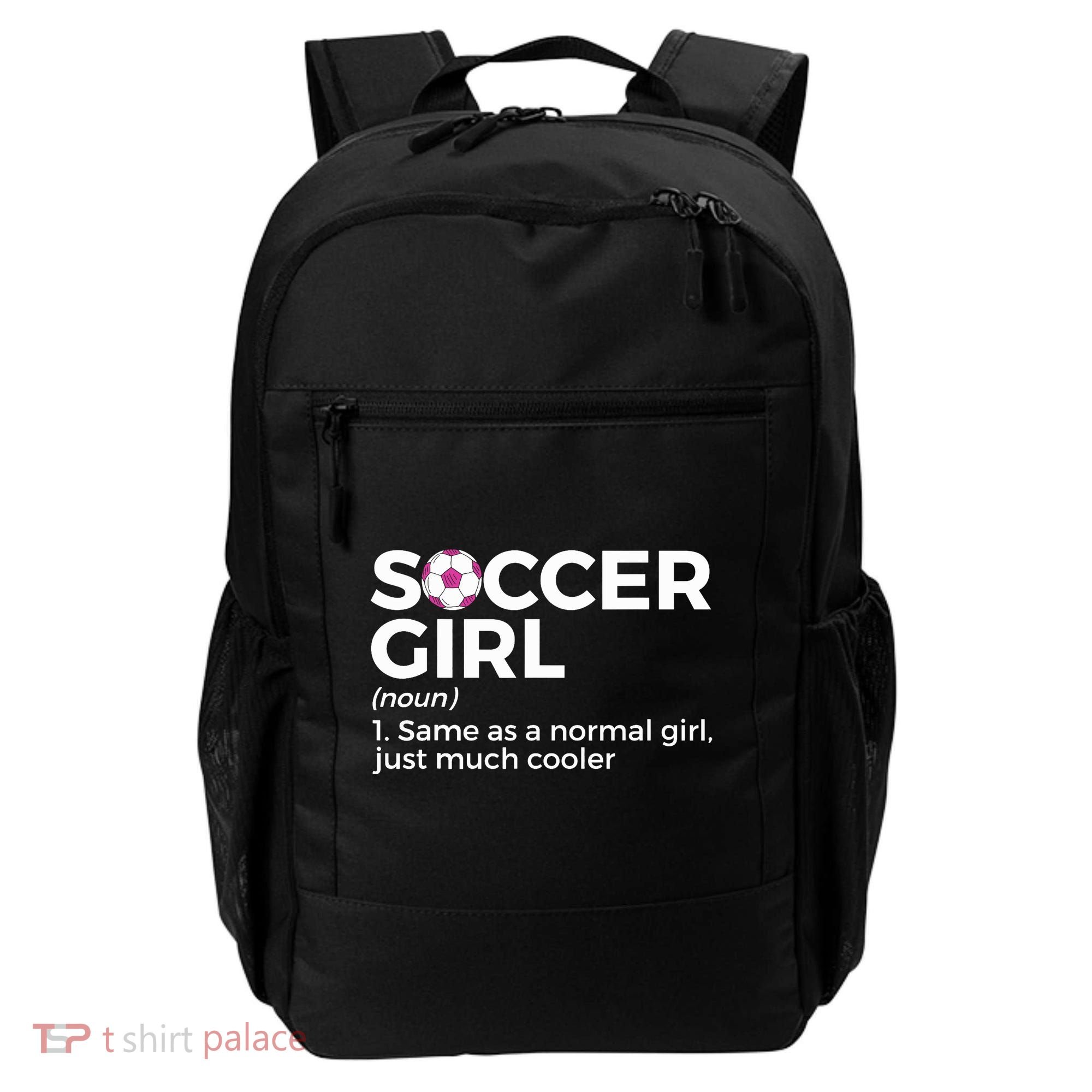 Soccer Girl Definition Backpack