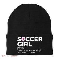 Soccer Girl Definition Beanie thumb 0
