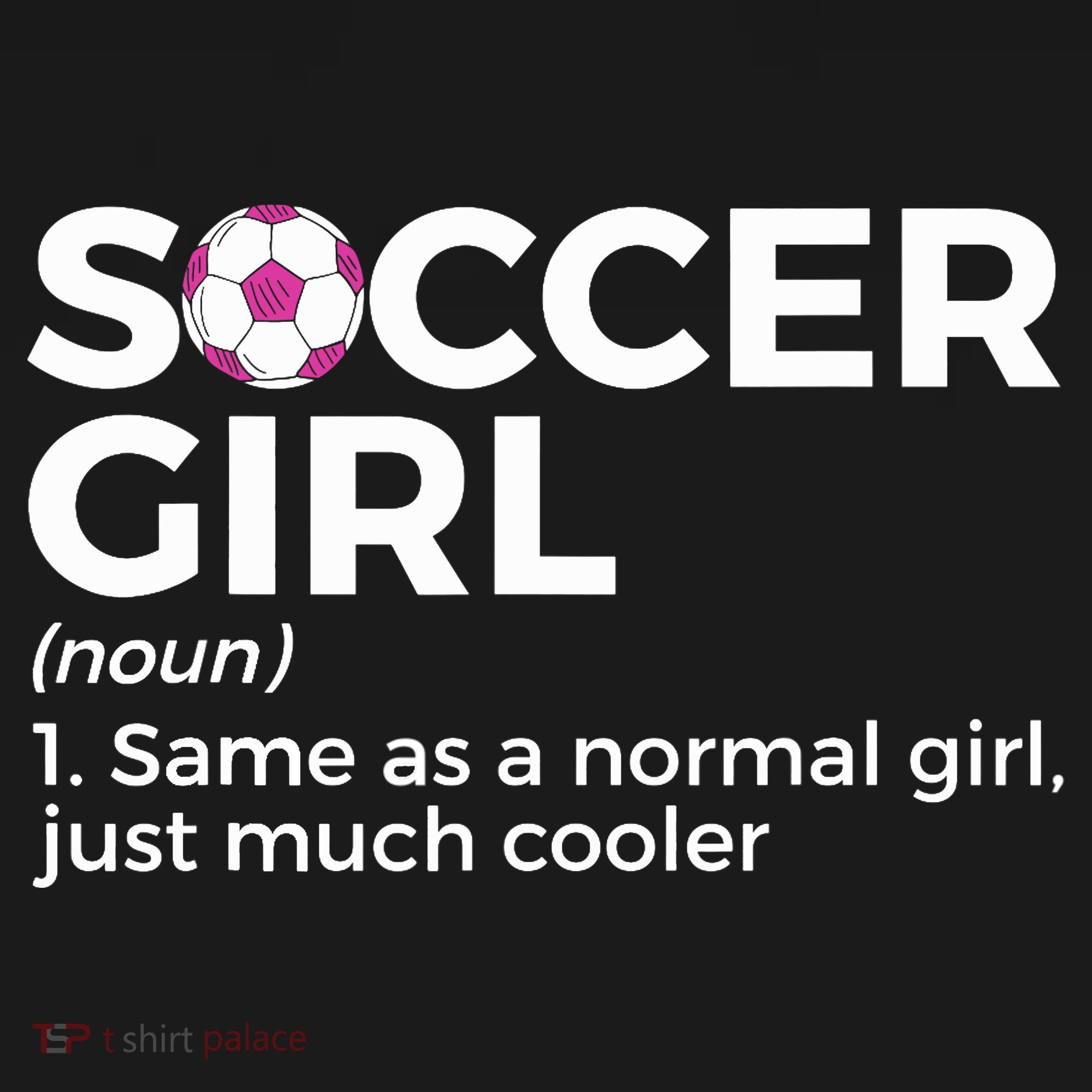Soccer Girl Definition Mousepad