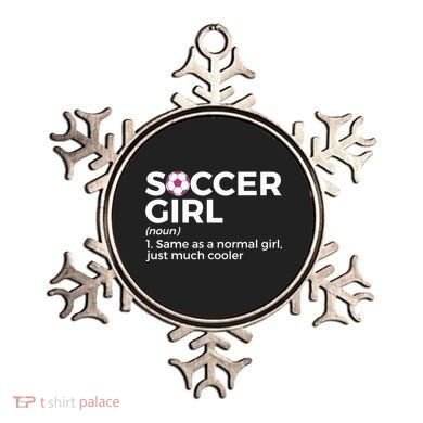 Soccer Girl Definition Ornament