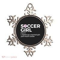 Soccer Girl Definition Ornament thumb 0