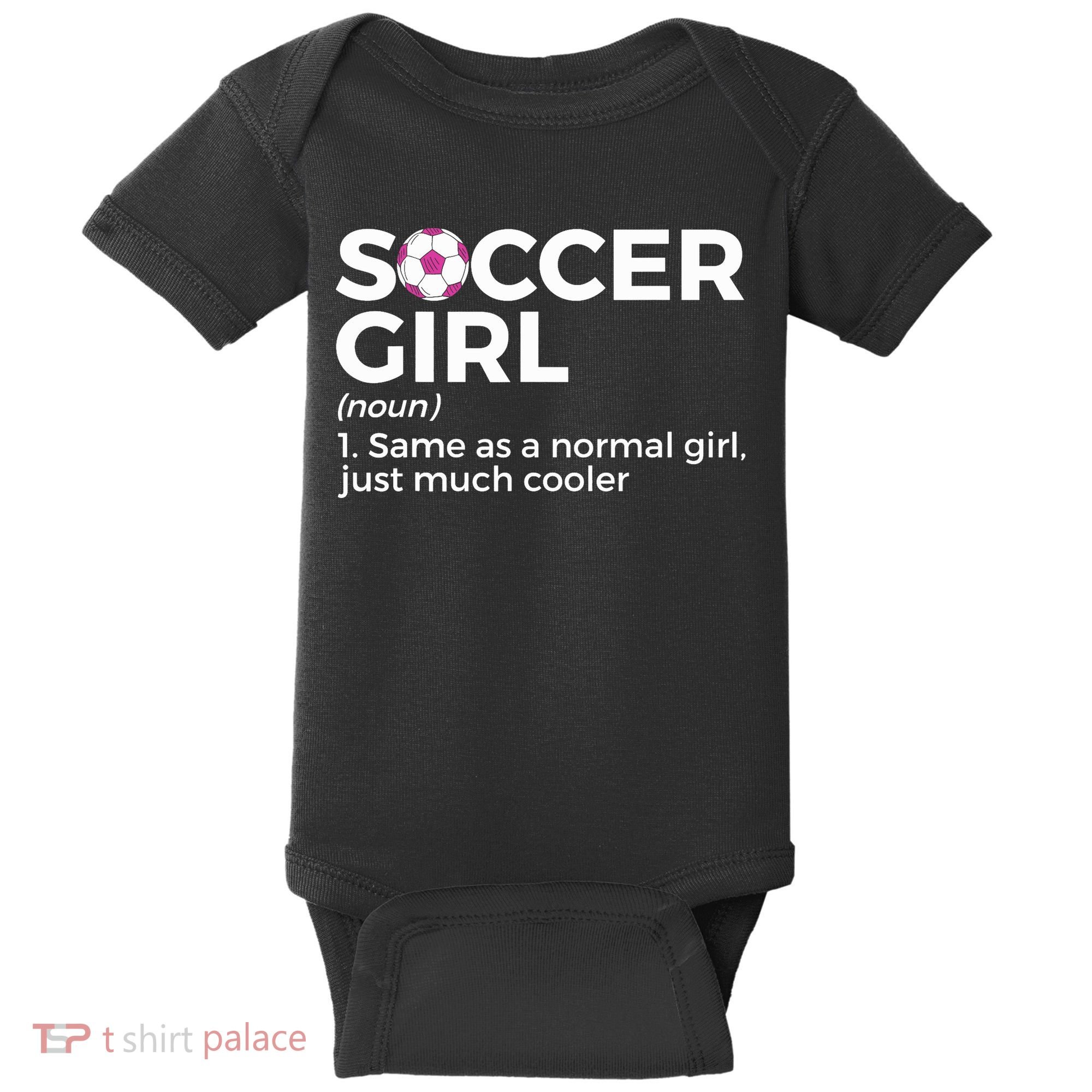 Soccer Girl Definition Baby Bodysuit