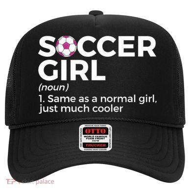 Soccer Girl Definition Hat