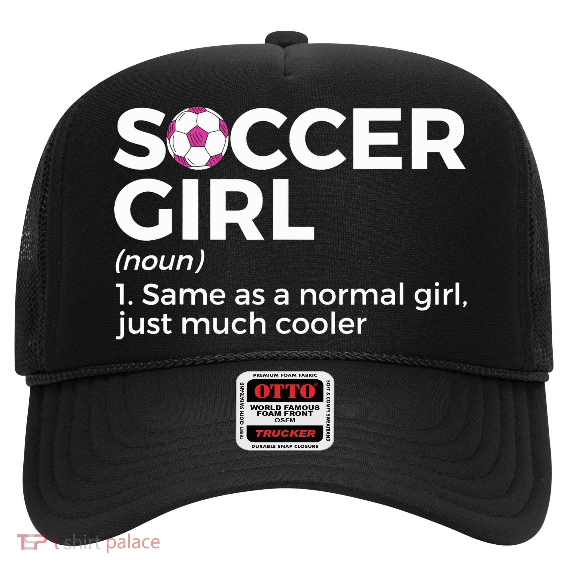Soccer Girl Definition Hat