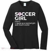 Soccer Girl Definition Women's Long Sleeve Shirt thumb 0