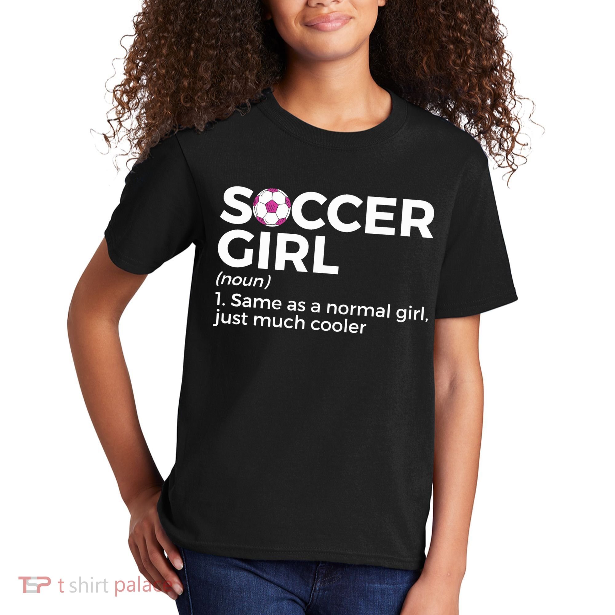Soccer Girl Definition Kids T-Shirt
