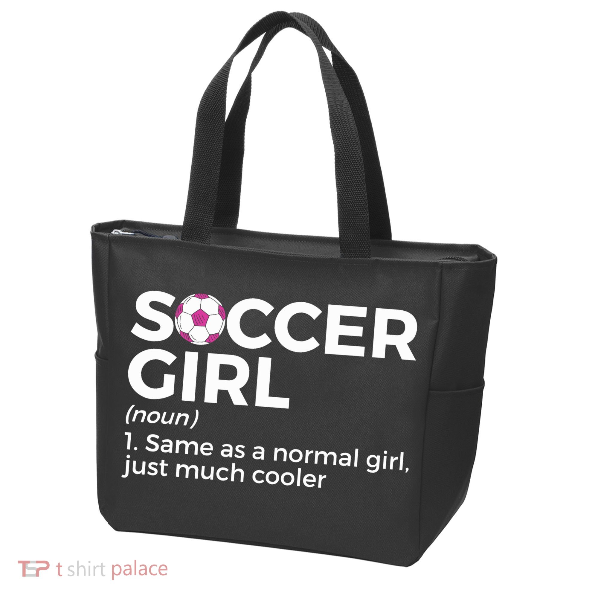 Soccer Girl Definition Tote Bag