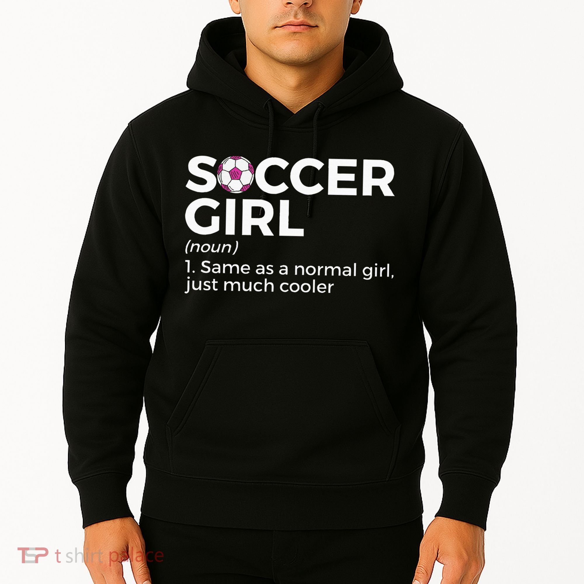Soccer Girl Definition Hoodie