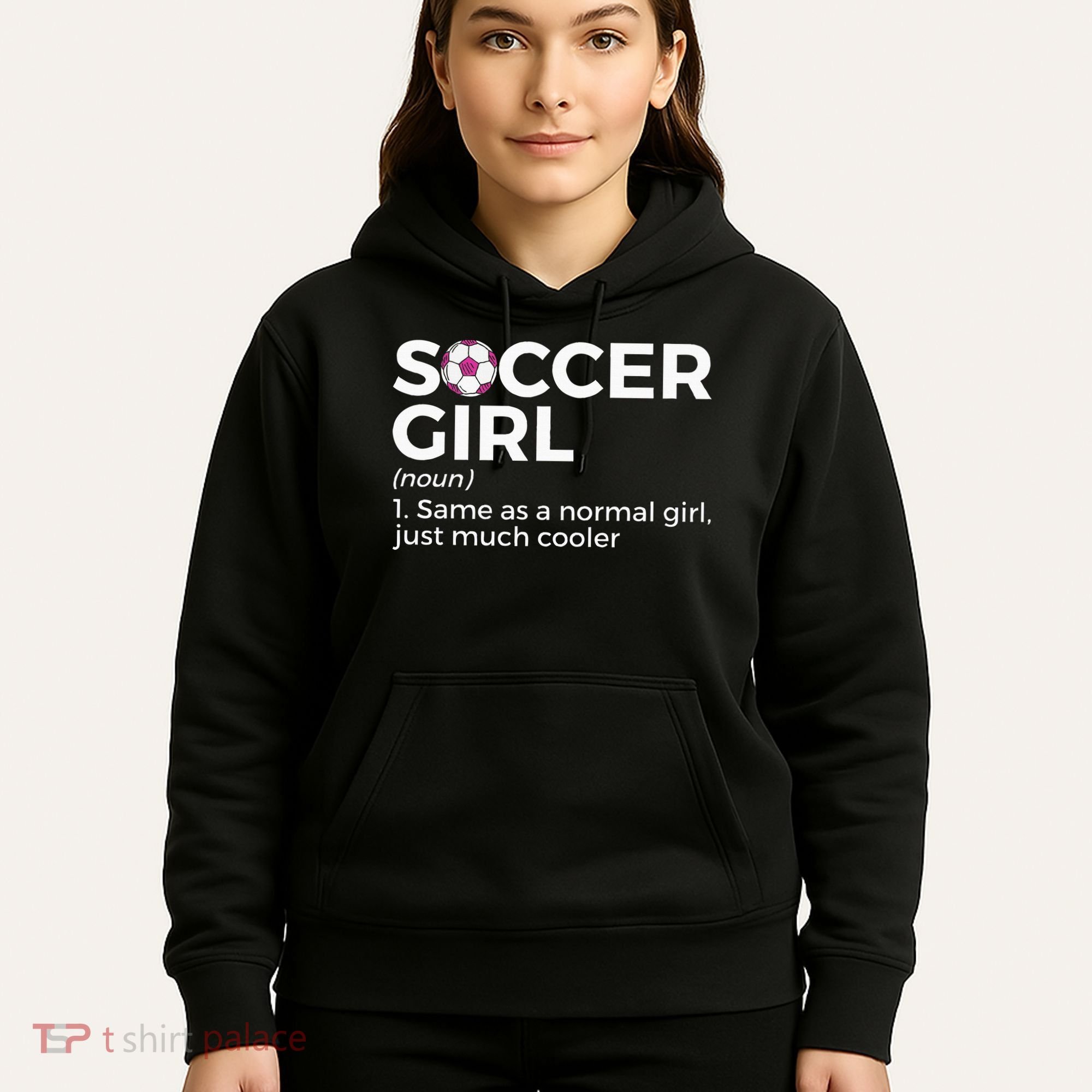 Soccer Girl Definition Hoodie