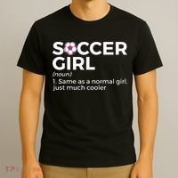 Soccer Girl Definition T-Shirt thumb 3