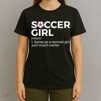Soccer Girl Definition T-Shirt thumb 4