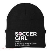 Soccer Girl Definition Beanie thumb 0
