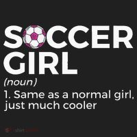 Soccer Girl Definition Beanie thumb 2