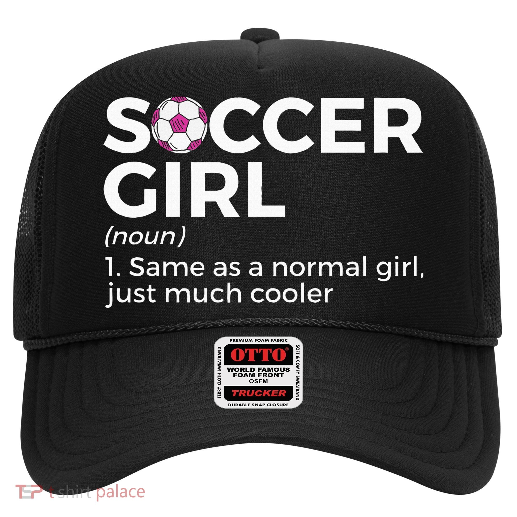 Soccer Girl Definition Hat