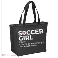 Soccer Girl Definition Tote Bag thumb 2