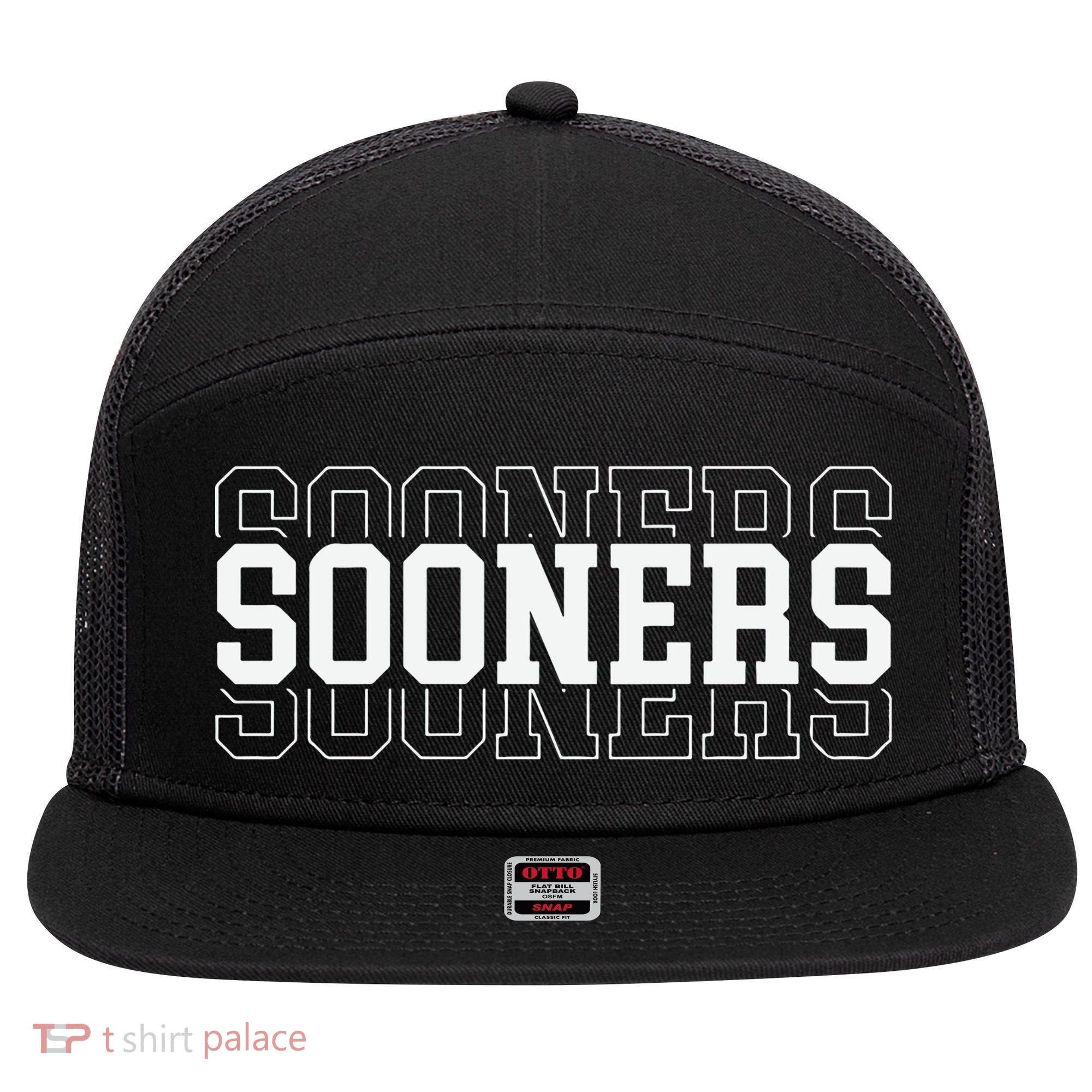 Sooners Game Day Oklahoma 7 Panel Mesh Trucker Snapback Hat