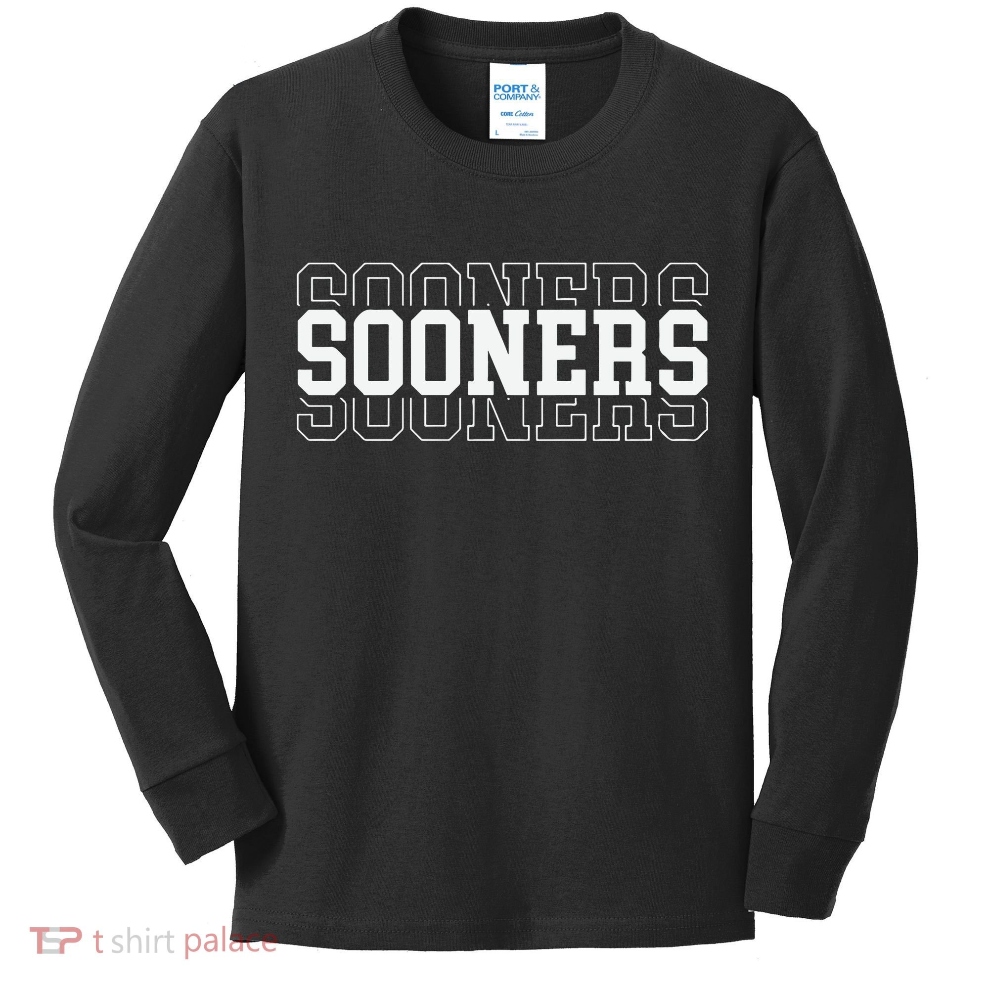 Sooners Game Day Oklahoma Kids Long Sleeve Shirt