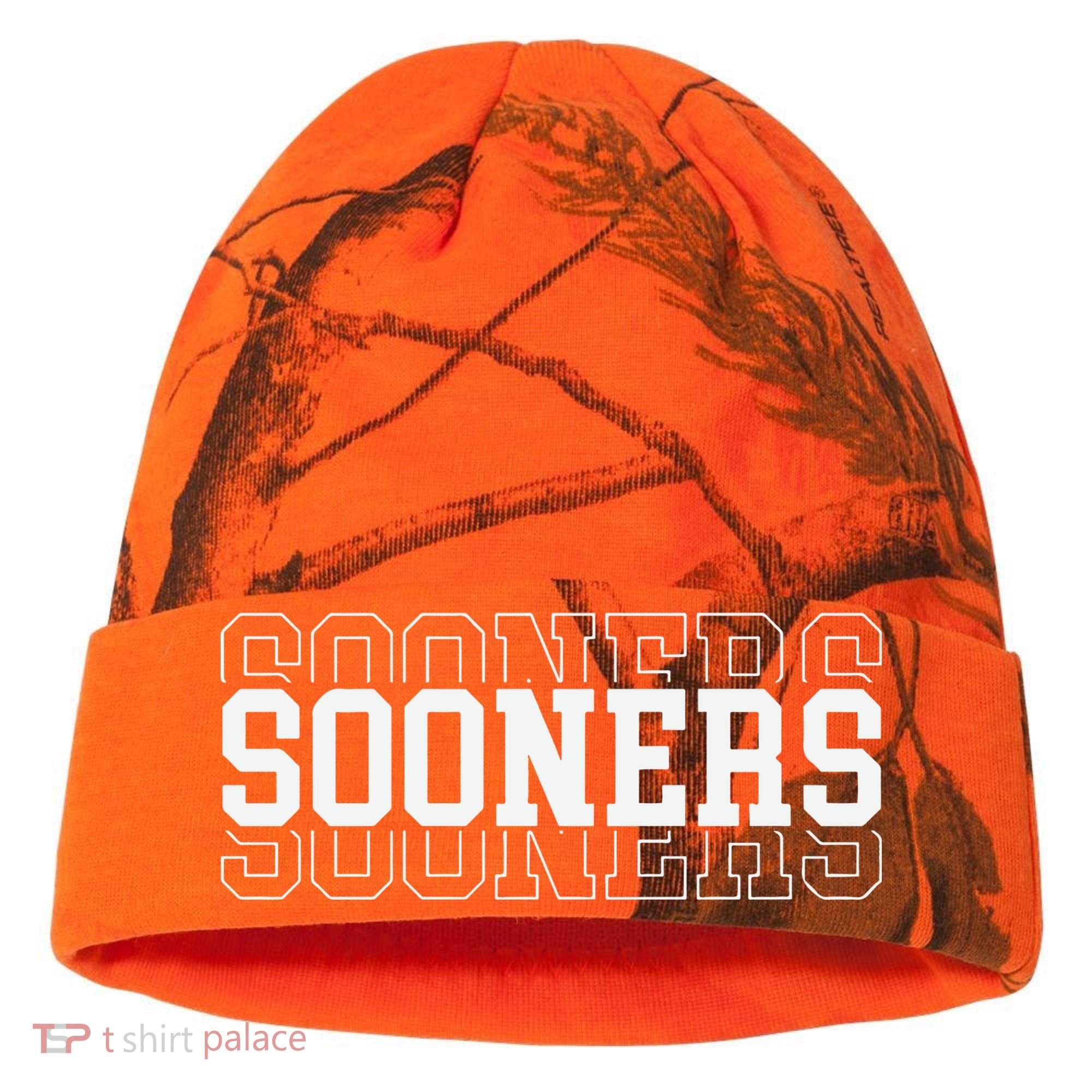Sooners Game Day Oklahoma Kati Licensed 12" Camo Cuffed Beanie