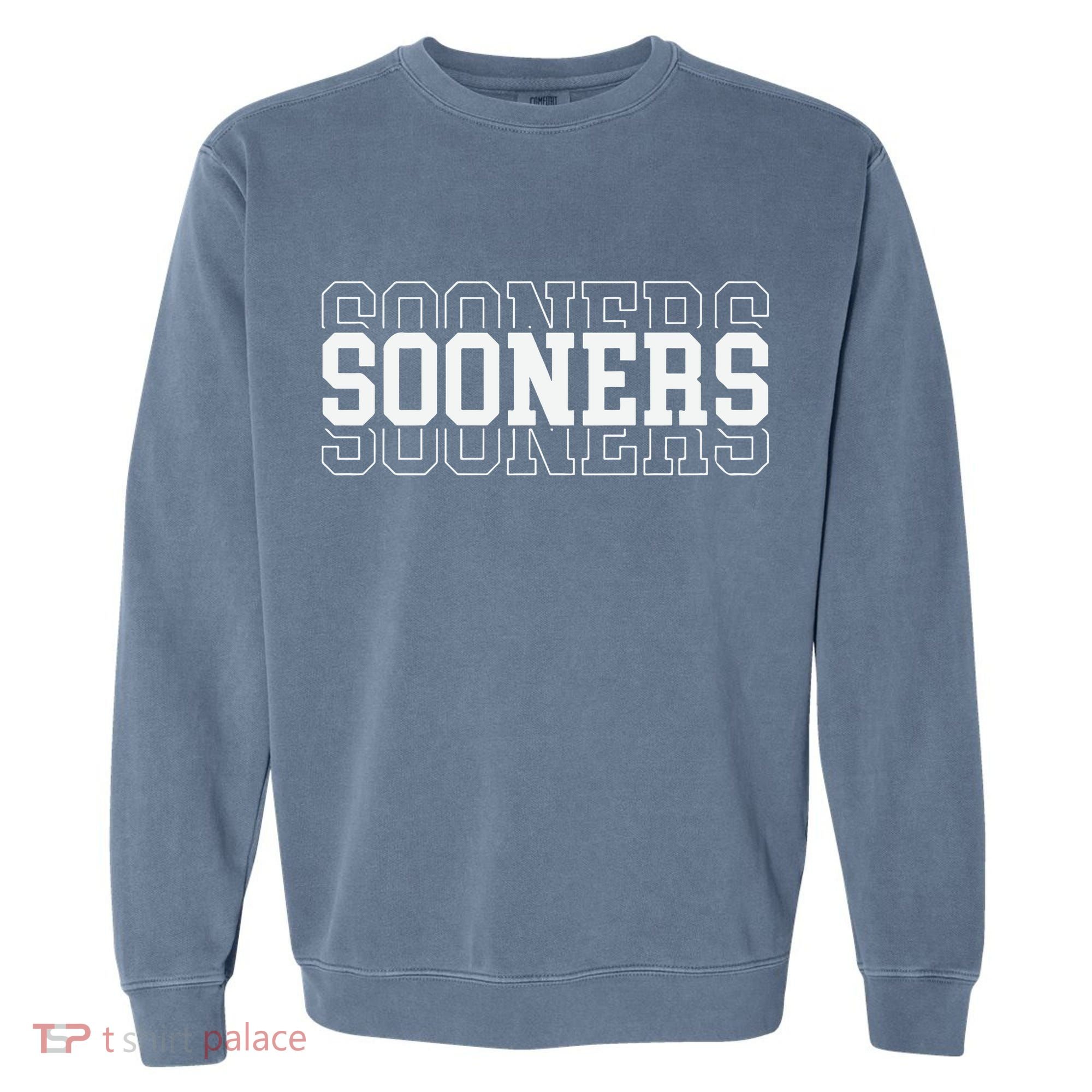 Sooners Game Day Oklahoma Garment-Dyed Sweatshirt