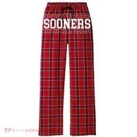 Sooners Game Day Oklahoma Women's Flannel Plaid Pajama Pants thumb 0