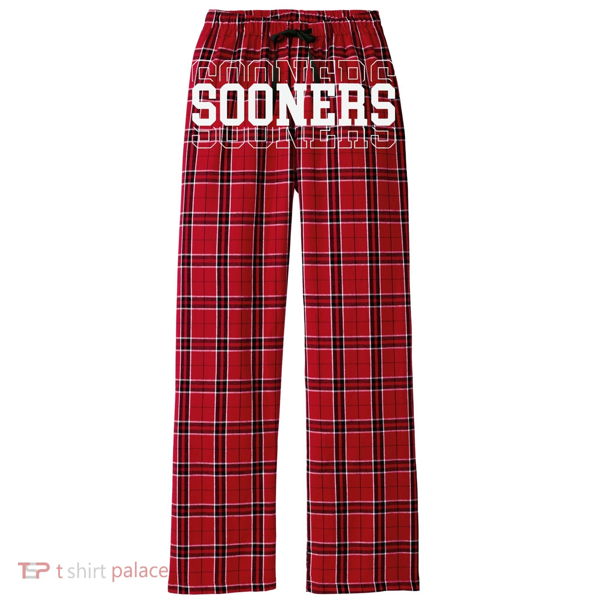 Sooners Game Day Oklahoma Women's Flannel Plaid Pajama Pants