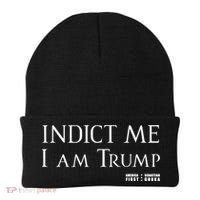 Sebastian Gorka Drg Indict Me I Am Trump America First Beanie thumb 0
