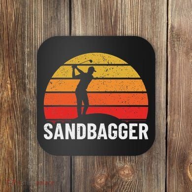 Sandbagger Golf Design Sandbagger Coaster