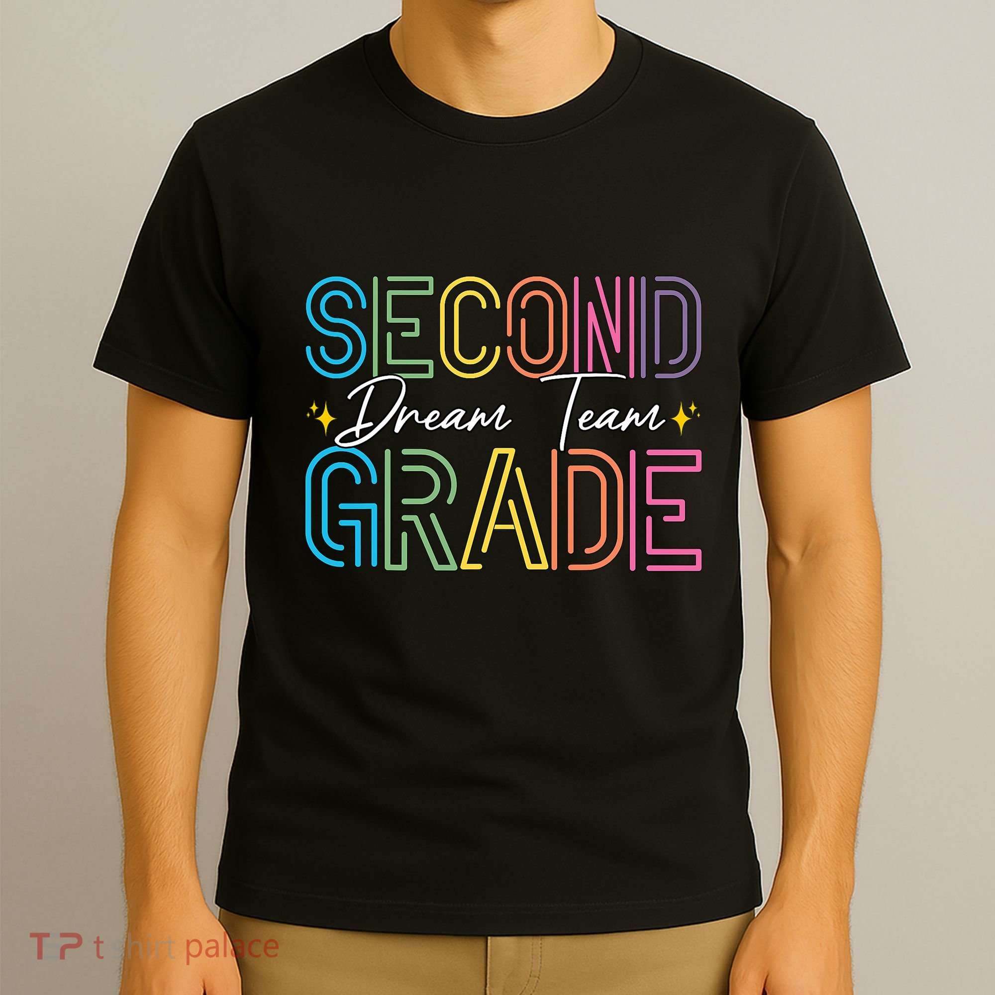 Second Grade Dream Team Teacher Student Back To School T-Shirt