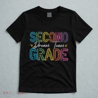 Second Grade Dream Team Teacher Student Back To School T-Shirt thumb 5
