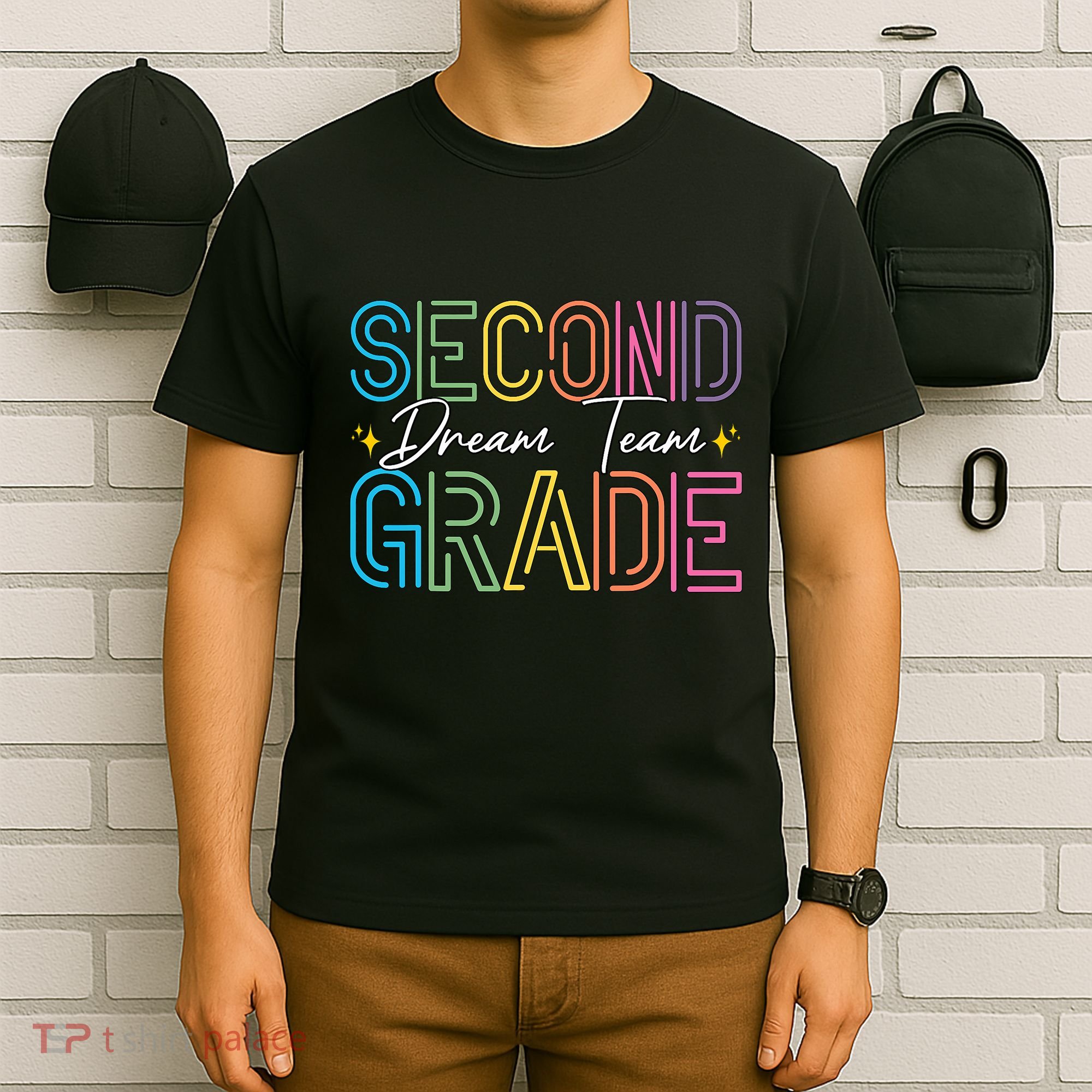 Second Grade Dream Team Teacher Student Back To School T-Shirt