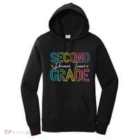 Second Grade Dream Team Teacher Student Back To School Women's Hoodie thumb 0