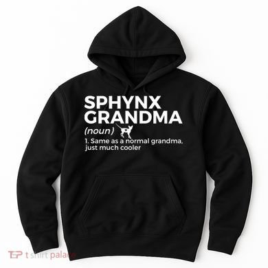 Sphynx Grandma Definition Funny Sphynx Cat Hoodie