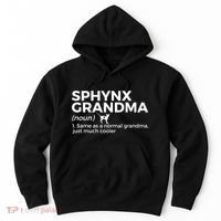 Sphynx Grandma Definition Funny Sphynx Cat Hoodie thumb 0
