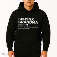 Sphynx Grandma Definition Funny Sphynx Cat Hoodie thumb 2