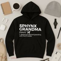 Sphynx Grandma Definition Funny Sphynx Cat Hoodie thumb 3