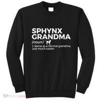 Sphynx Grandma Definition Funny Sphynx Cat Sweatshirt thumb 0
