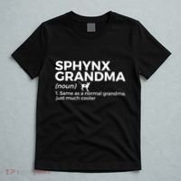 Sphynx Grandma Definition Funny Sphynx Cat T-Shirt thumb 5