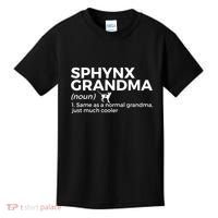 Sphynx Grandma Definition Funny Sphynx Cat Kids T-Shirt thumb 0