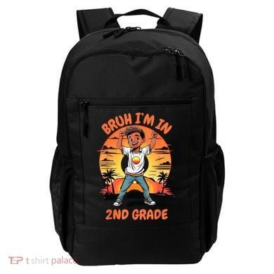 Second Grade Dabbing Boy Bruh IM In 2nd Grade Students Backpack