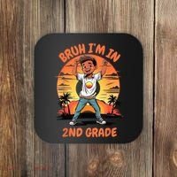 Second Grade Dabbing Boy Bruh IM In 2nd Grade Students Coaster thumb 0