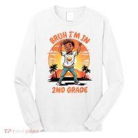 Second Grade Dabbing Boy Bruh IM In 2nd Grade Students Long Sleeve Shirt thumb 0