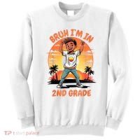 Second Grade Dabbing Boy Bruh IM In 2nd Grade Students Sweatshirt thumb 0