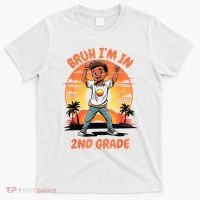 Second Grade Dabbing Boy Bruh IM In 2nd Grade Students T-Shirt thumb 0