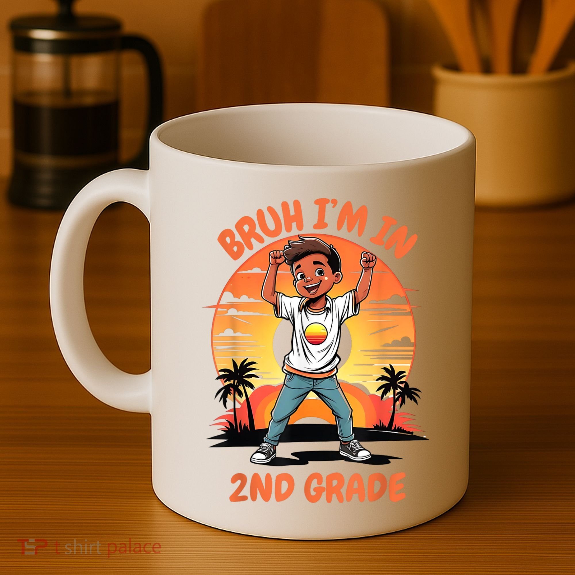 Second Grade Dabbing Boy Bruh IM In 2nd Grade Students Coffee Mug