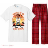 Second Grade Dabbing Boy Bruh IM In 2nd Grade Students Pajama Set thumb 0