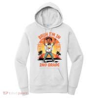 Second Grade Dabbing Boy Bruh IM In 2nd Grade Students Women's Hoodie thumb 0