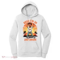 Second Grade Dabbing Boy Bruh IM In 2nd Grade Students Women's Hoodie thumb 0