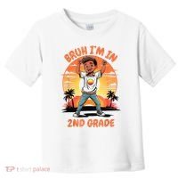 Second Grade Dabbing Boy Bruh IM In 2nd Grade Students Toddler T-Shirt thumb 0
