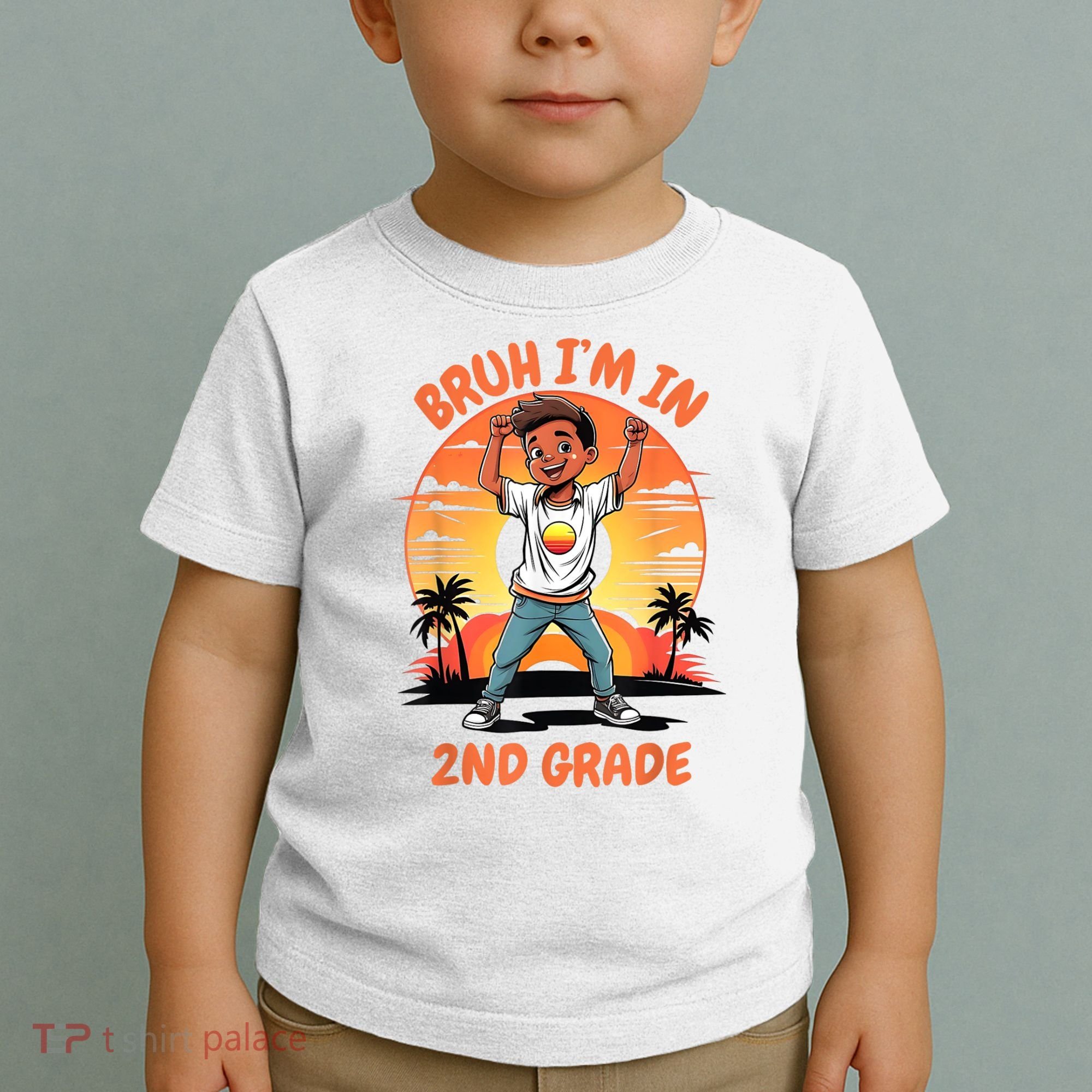 Second Grade Dabbing Boy Bruh IM In 2nd Grade Students Toddler T-Shirt