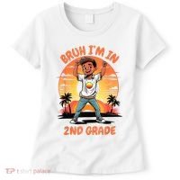 Second Grade Dabbing Boy Bruh IM In 2nd Grade Students Women's T-Shirt thumb 0